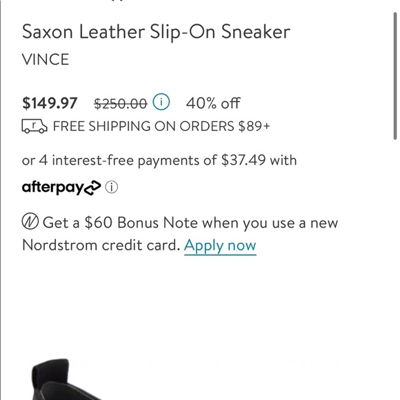 Vince Saxon leather slip-on sneaker - Picture 5 of 6